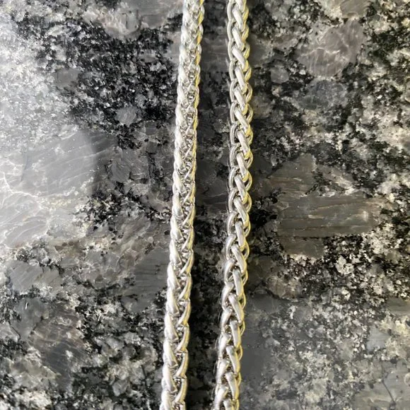 Blue Aqua Agate Stone Necklace - Picture 6 of 8